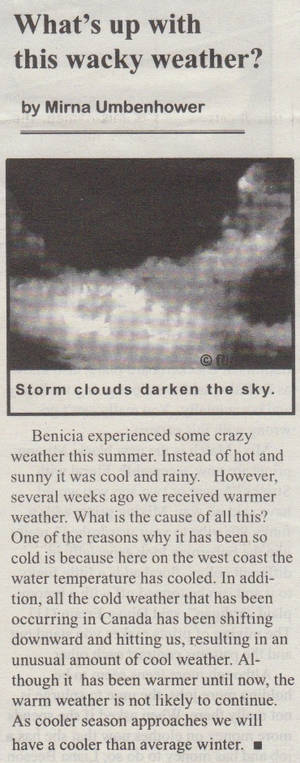 Weather Article