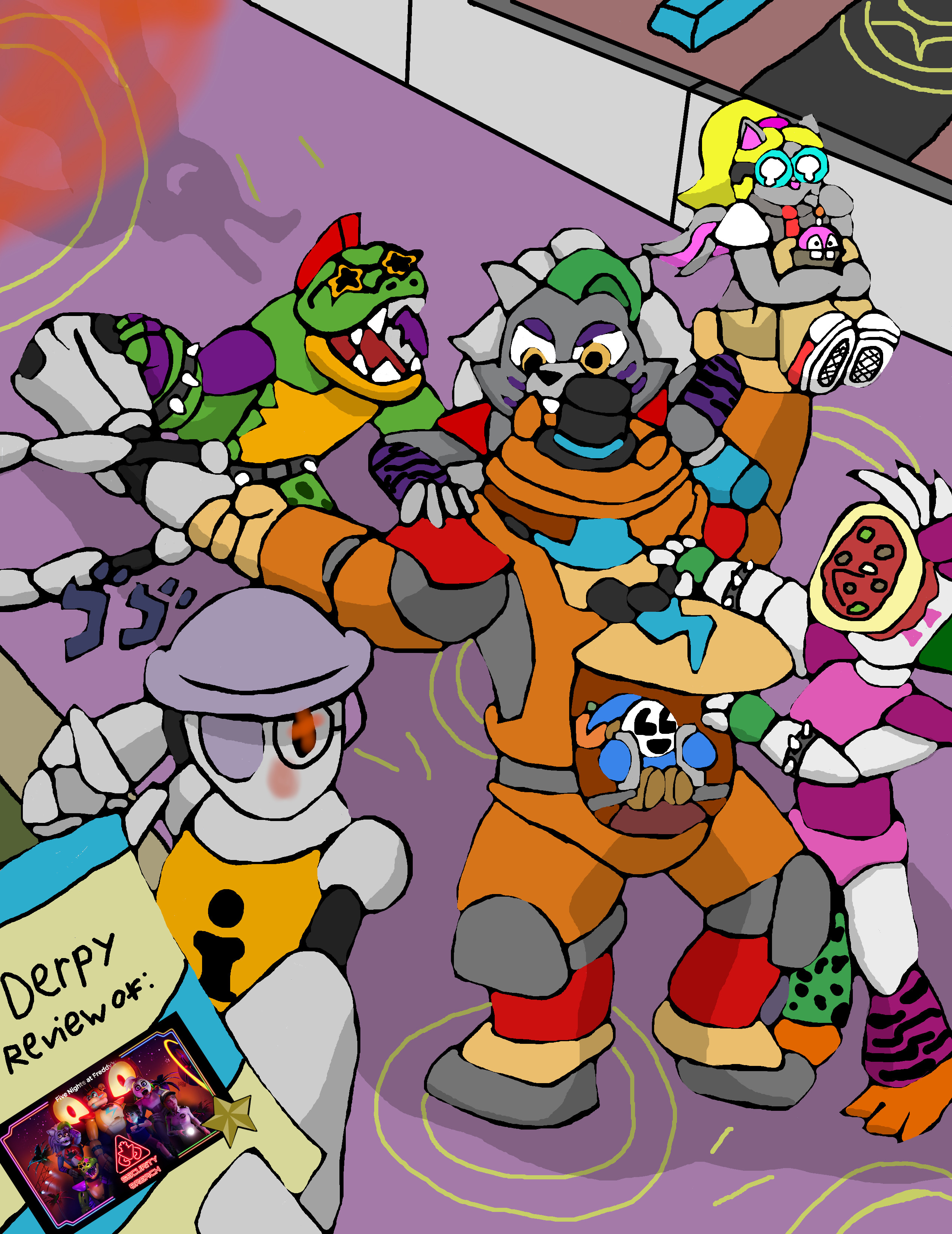 Derpy Review #32: Fnaf Security Breach by MicroGamer1 on DeviantArt