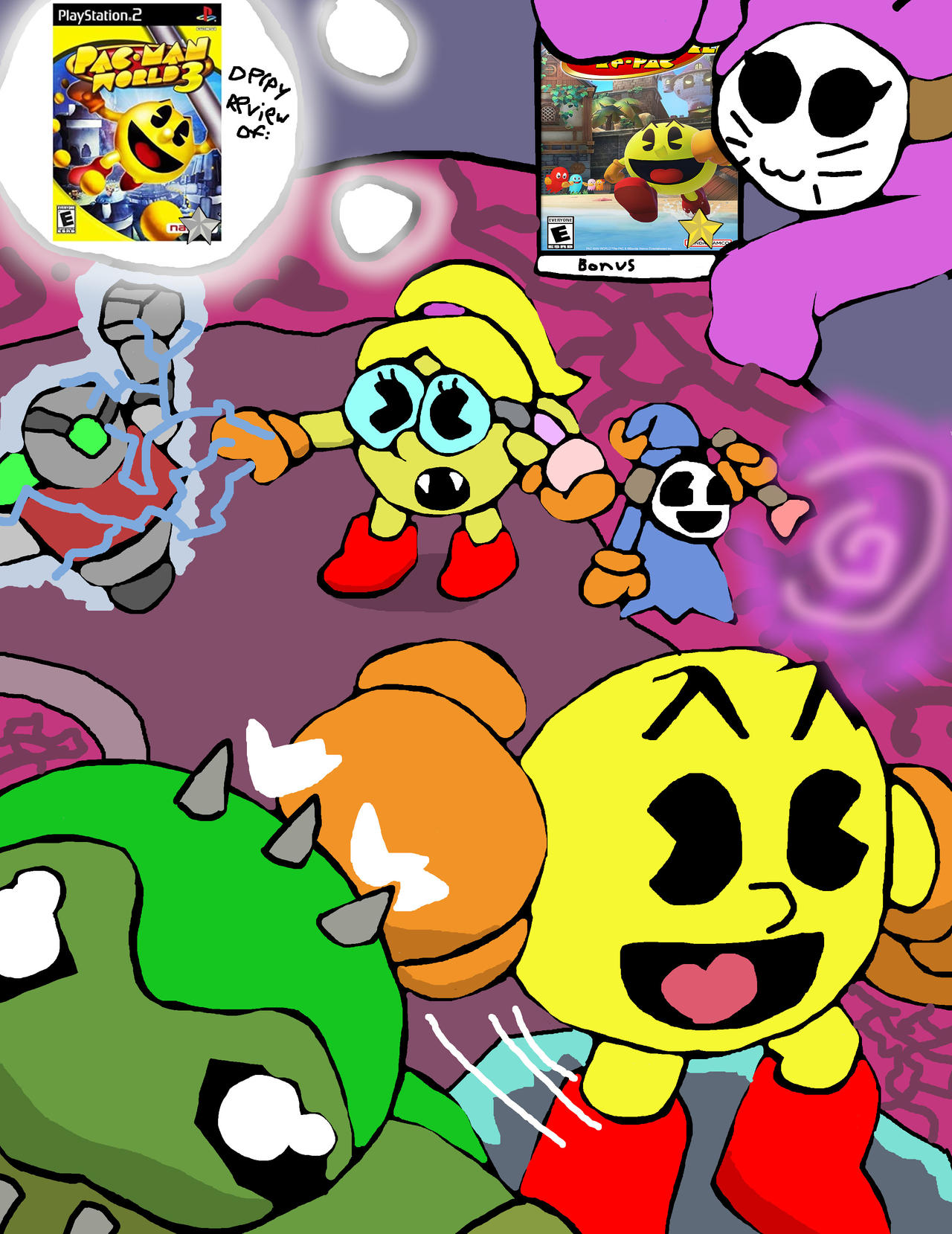 DR #70: Pacman World 3 (Spoilers, obviously) by MicroGamer1 on DeviantArt