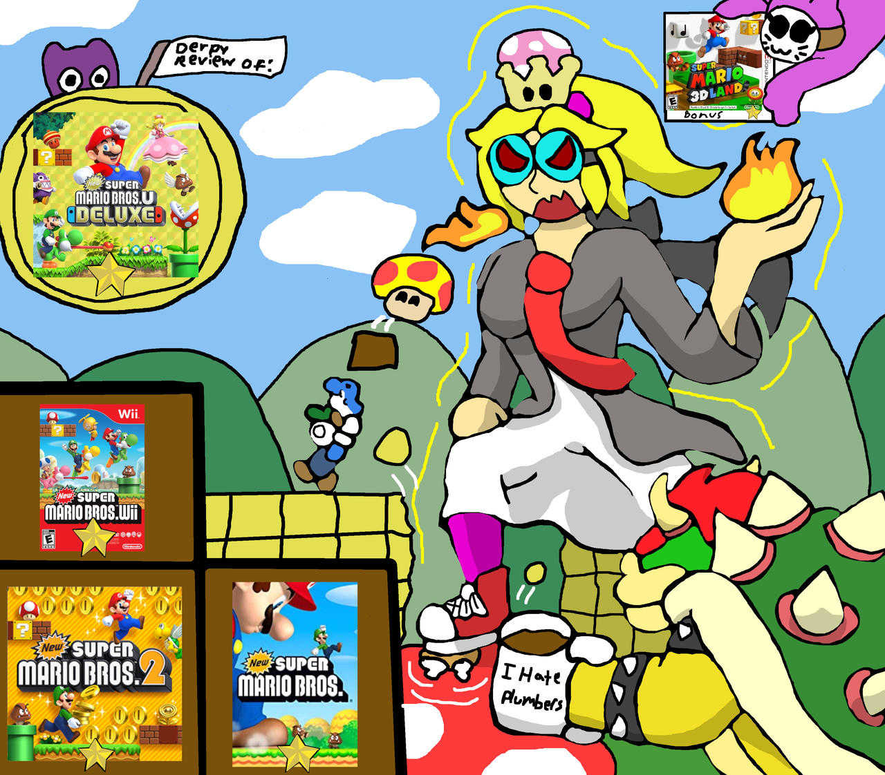 Derpy Review #84 New Super Mario Bros series by MicroGamer1 on DeviantArt