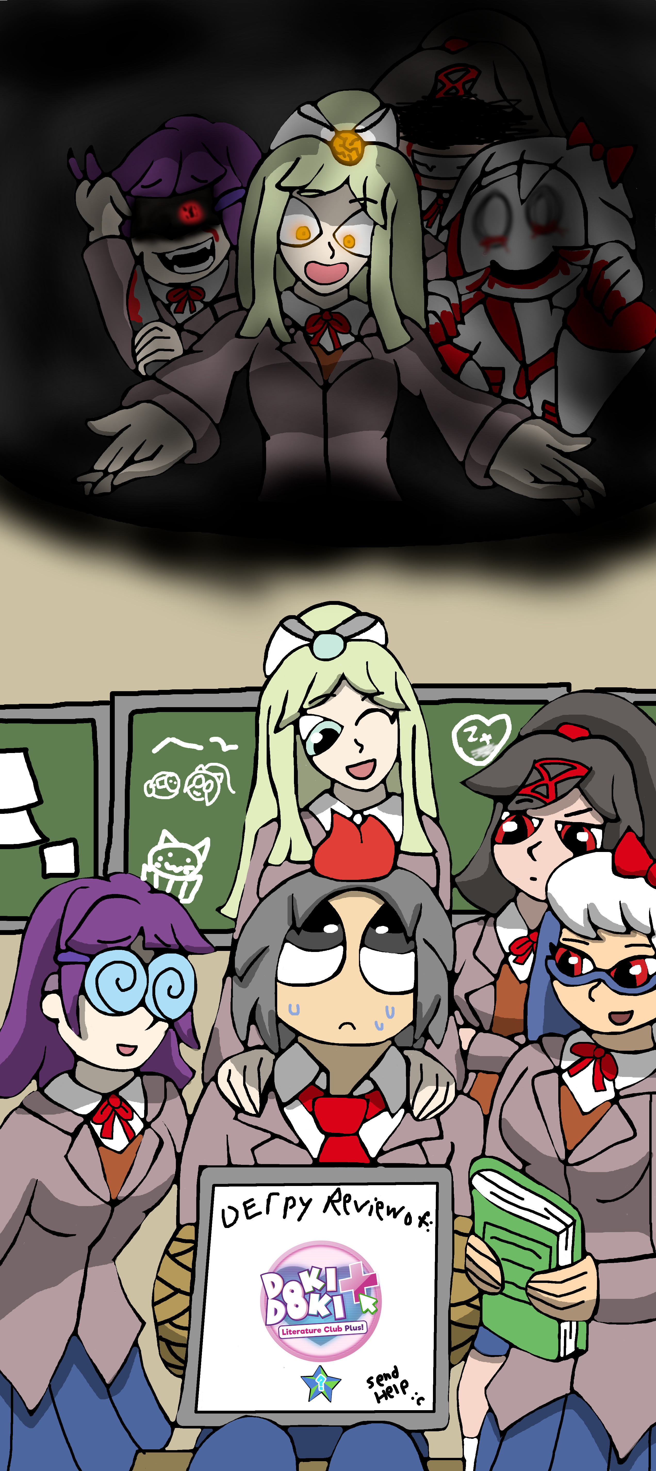 Derpy Review #115: DDLC Plus by MicroGamer1 on DeviantArt