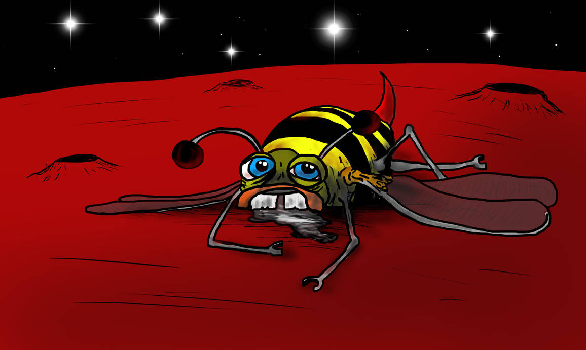 Intergalactic fly by QuantumOfArt on DeviantArt