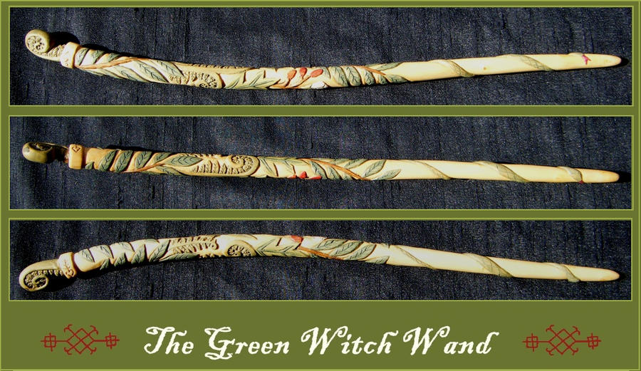 The Green Witch Wand