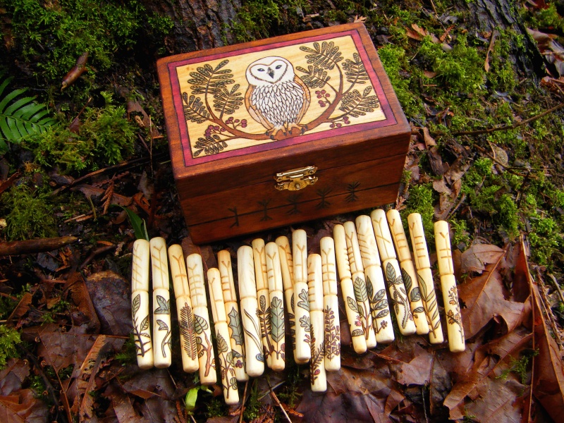 Rowan Ogham Set