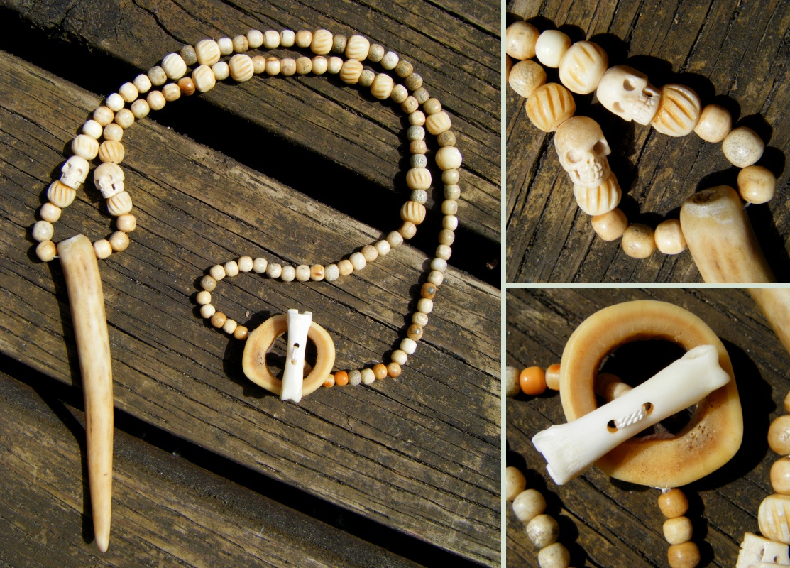 Bone Goddess Ritual Necklace