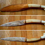 Yew Wood and Wolf Bone Ritual Blade