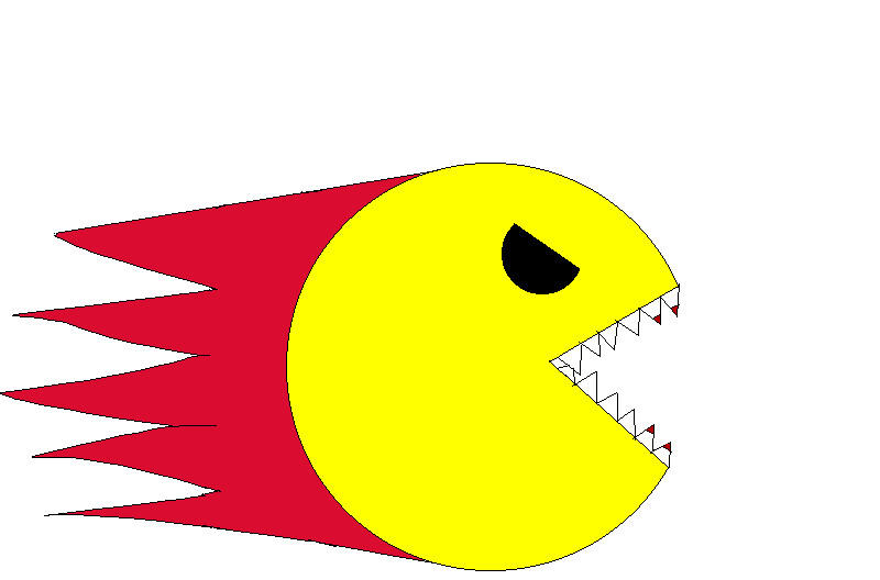 Devil Pac Man Evil Pac-Man by afiellerddr on DeviantArt