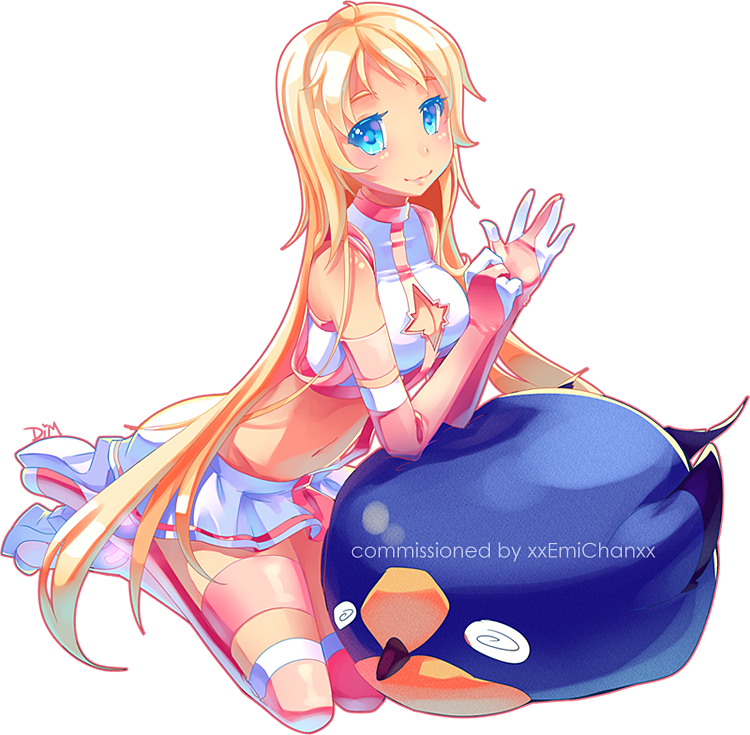 Commission: Andromeda Aurora by DiMoo