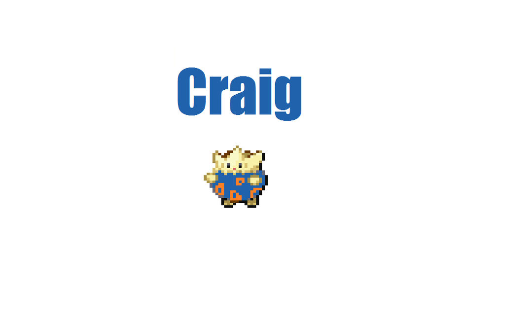 Craig, my spirit pokemon