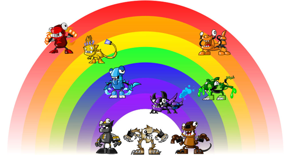 Mixels max rainbow by Zaceyshark1200 on DeviantArt
