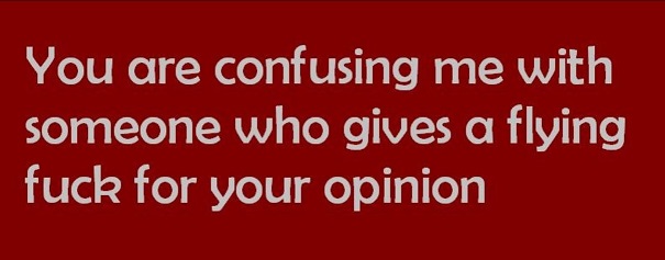 You are confusing me ...