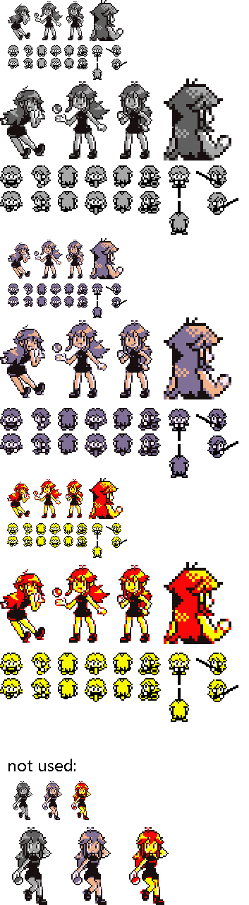 Pokemon Red/Blue Hack Sprites by CadmiumRED on DeviantArt