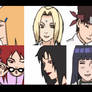 Naruto Girls Avatars