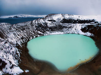 Volcavo lake Viti