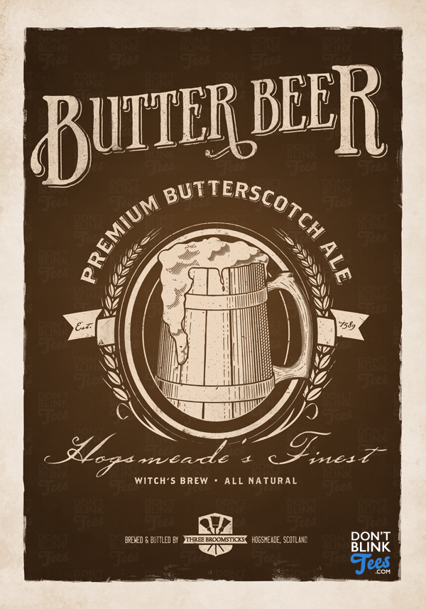 Harry Potter Butterbeer Poster