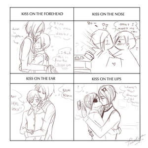 Sebastian Ciel kiss meme