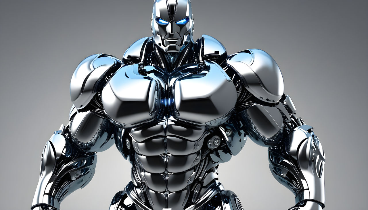 Computer Bodybuilder Robotic Bodybuilder by william11998888 on DeviantArt