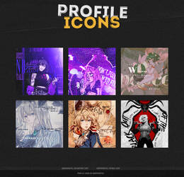 PROFILE ICONS /// violet, neo joker, random