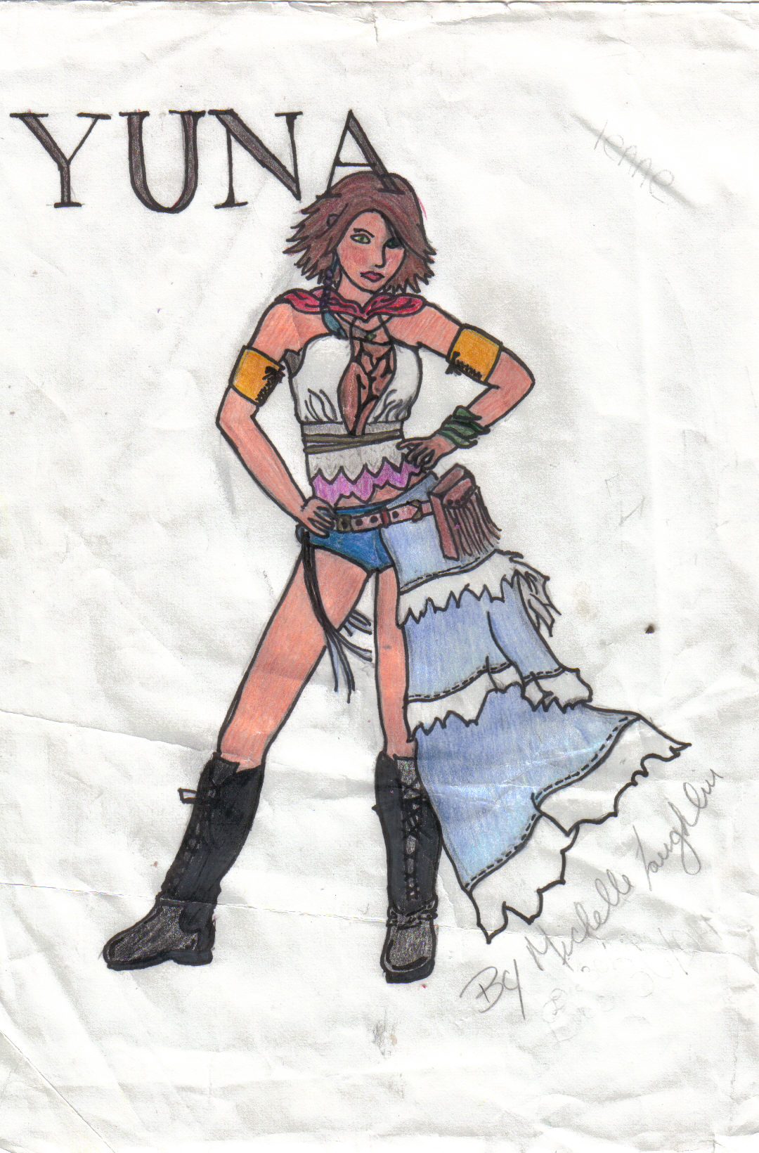 Yuna by Mich31 on DeviantArt