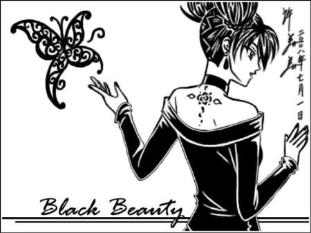 Sketchbook: Black Beauty