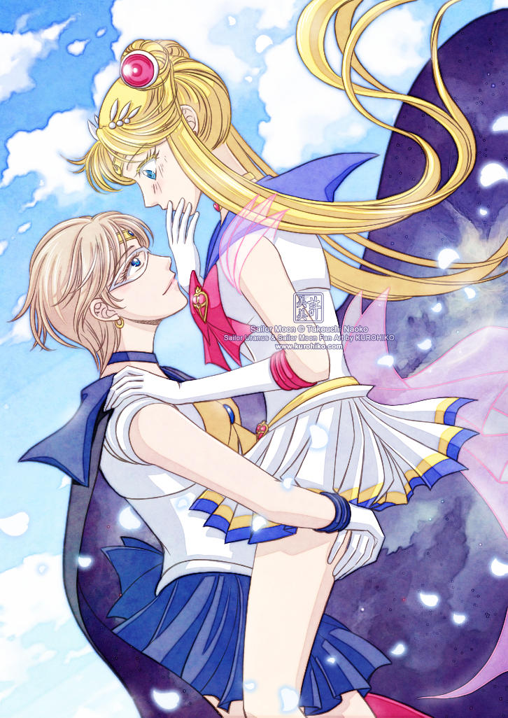 Sailor Moon Crystal - Uranus And Moon