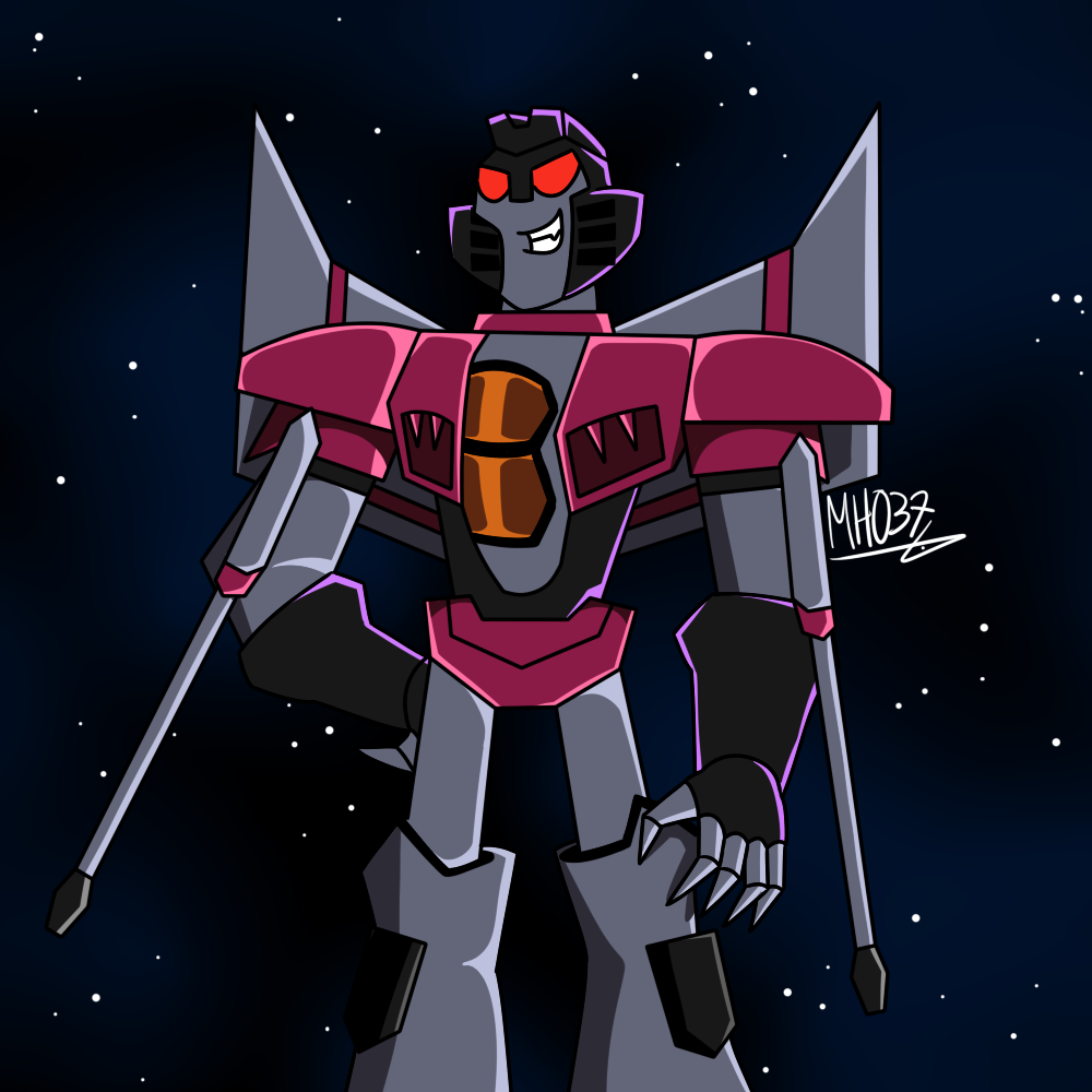 Transformers best sale animated starscream