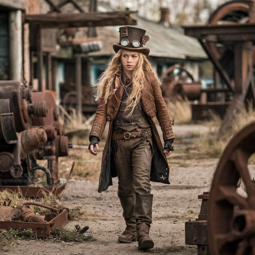 Steam punk kid 1 by WiJon on DeviantArt