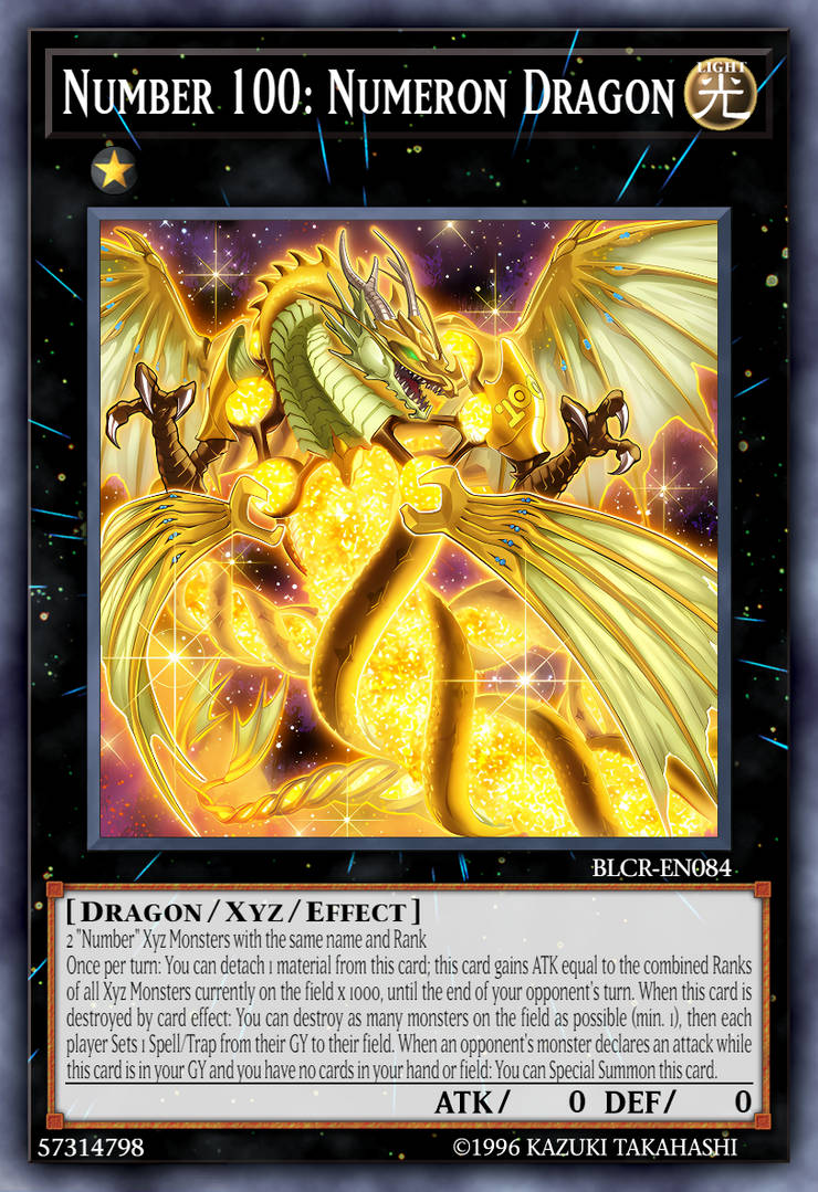 Numeron Draw Number 100: Numeron Dragon by engAmmar on DeviantArt