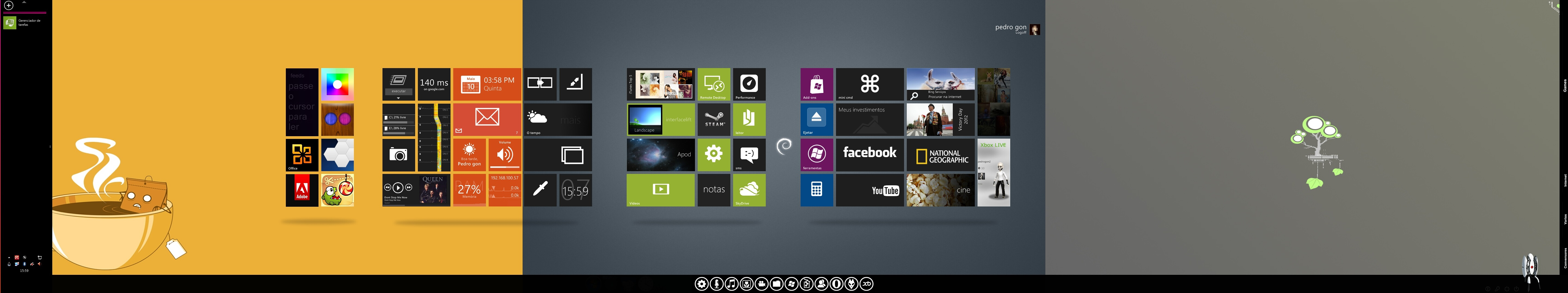 Desktop Omnimo 5 \o/