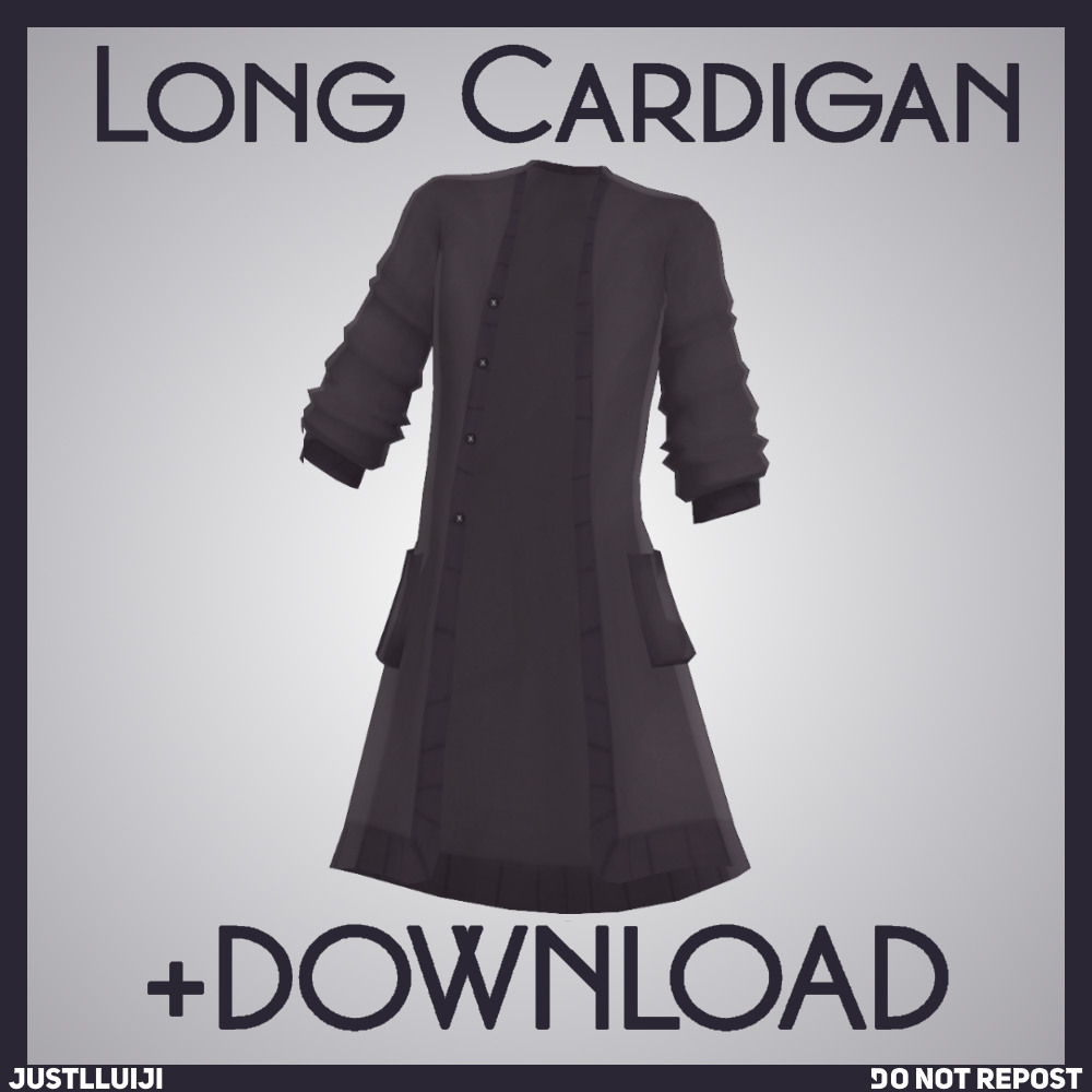 MMD Long Cardigan Download By JustLluiji On DeviantArt mmd-long-cardigan-download-by-justlluiji-on-deviantart