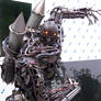 hand made steel robot