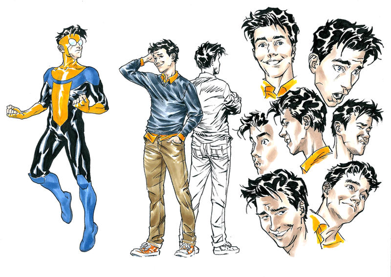 Invinceable Design Invincible Character Design by AlbertoNavajo on DeviantArt