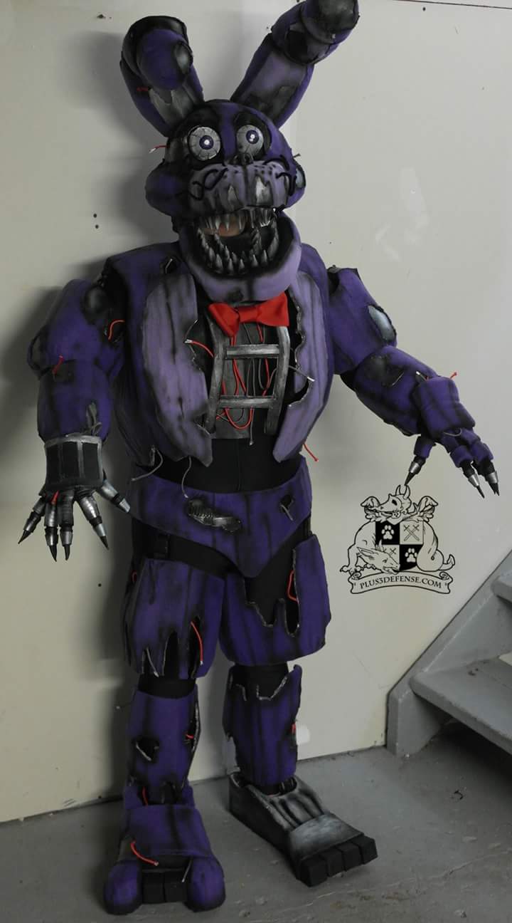 Nightmare Bonnie and Nightmare Freddy Cosplay by CreatureComplex on DeviantArt