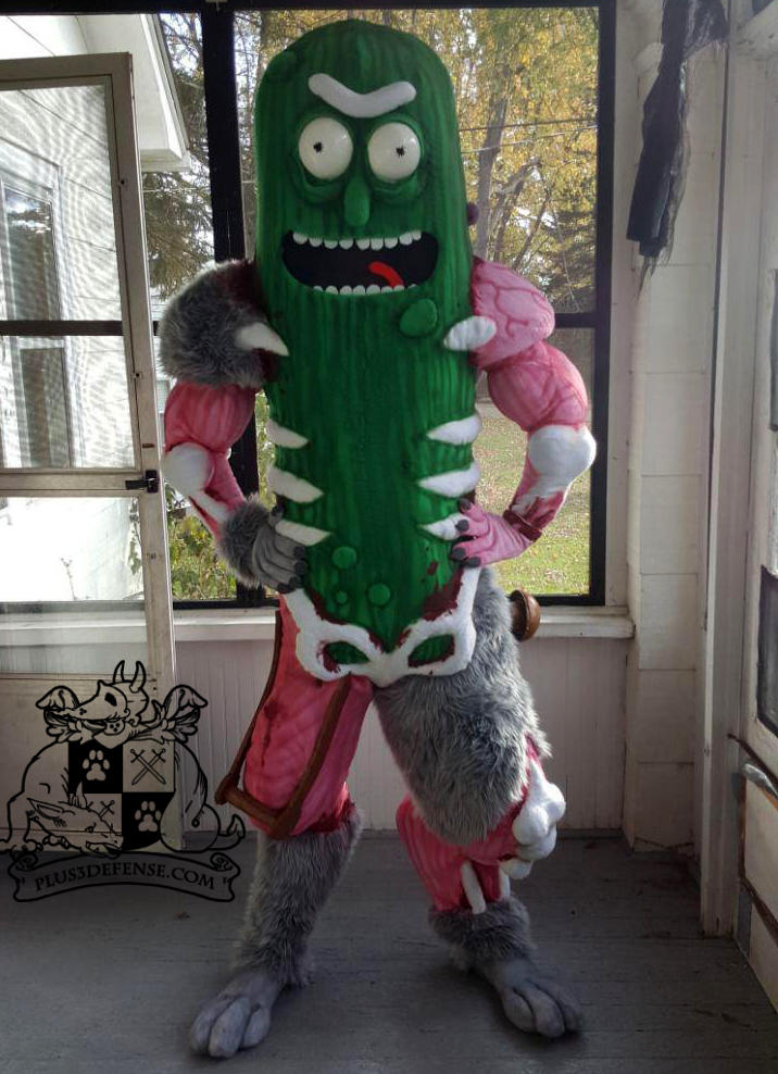 Pickle Rick Cosplay by Plus3Defense on DeviantArt