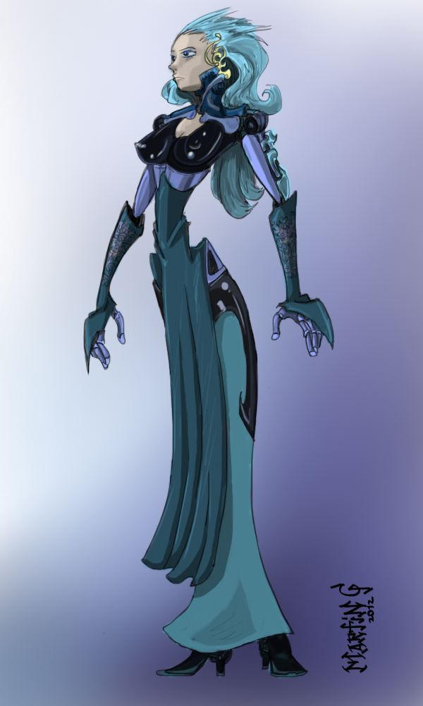 Android Lady Android Lady by MartinCp on DeviantArt