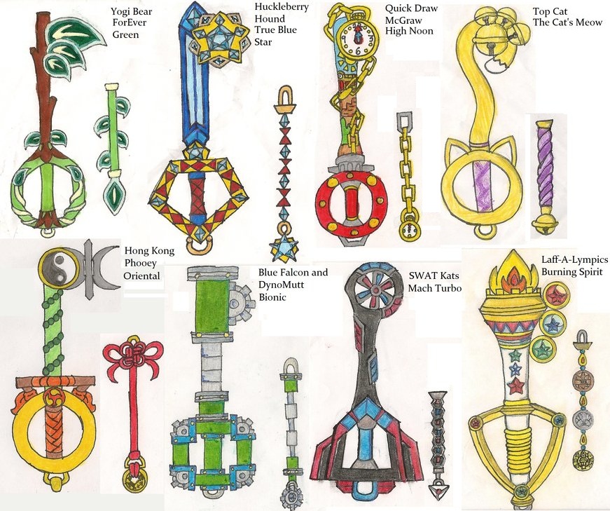 Hanna Barbera KeyBlades