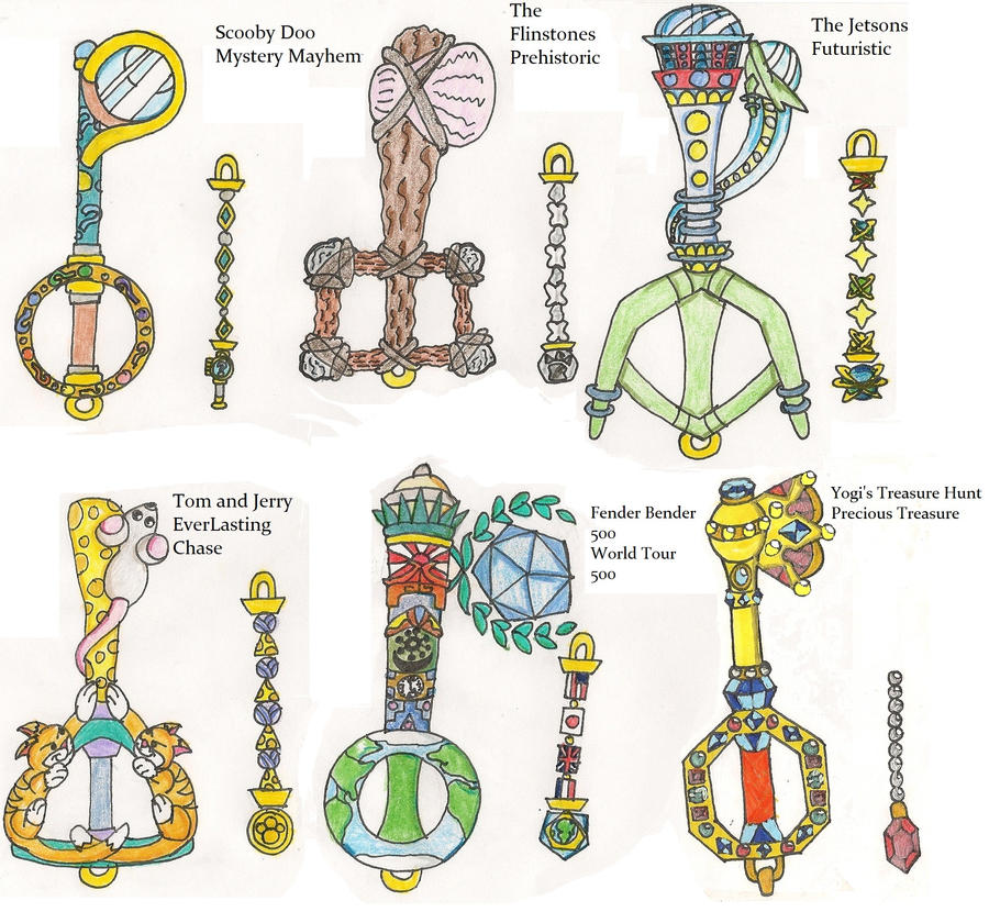 Hanna Barbera KeyBlades 2