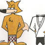 Spy Fox Paper Doll Base