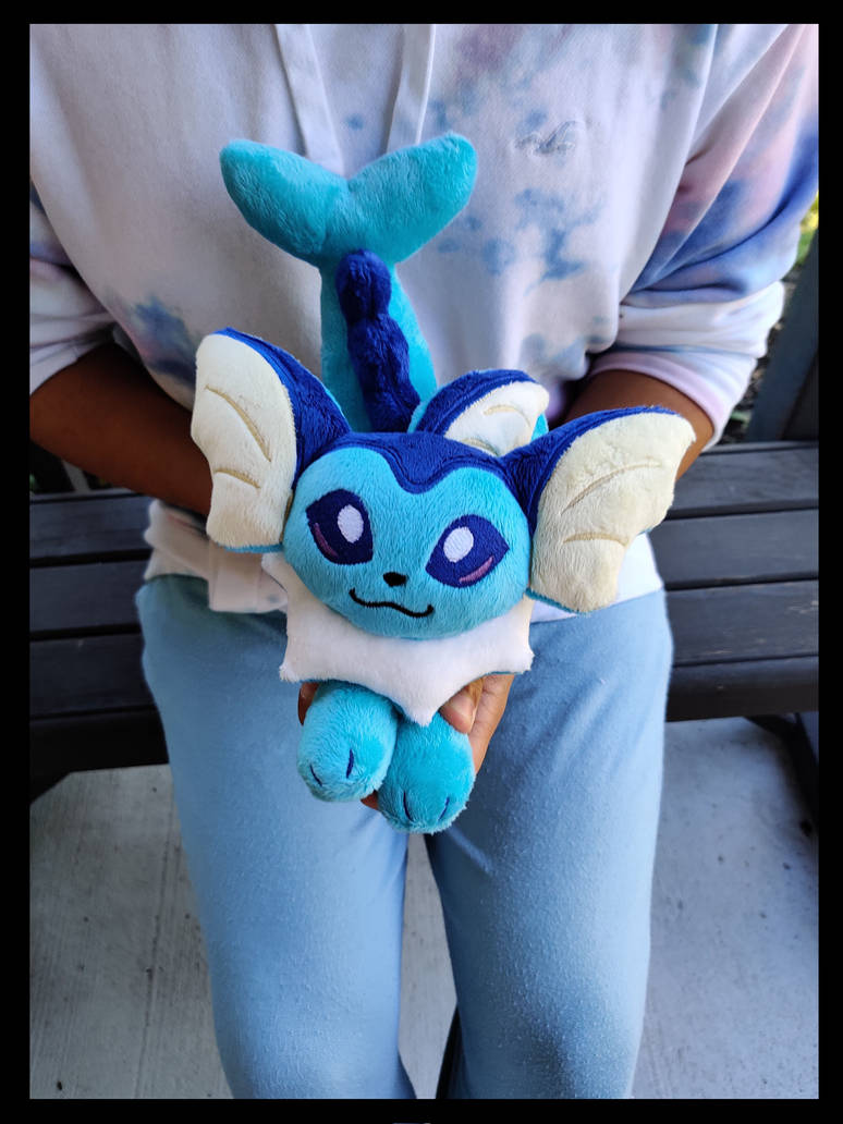 Vaporeon Custom Plush by StudioFluff on DeviantArt