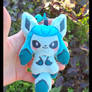 Shiny Glaceon Custom Keychain Plush