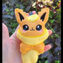 Flareon Custom Plush Keychain