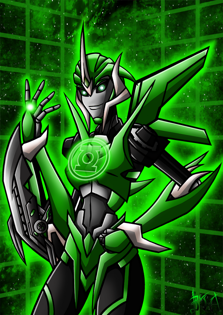 Green Lantern Arcee by Berty-J-A on DeviantArt 