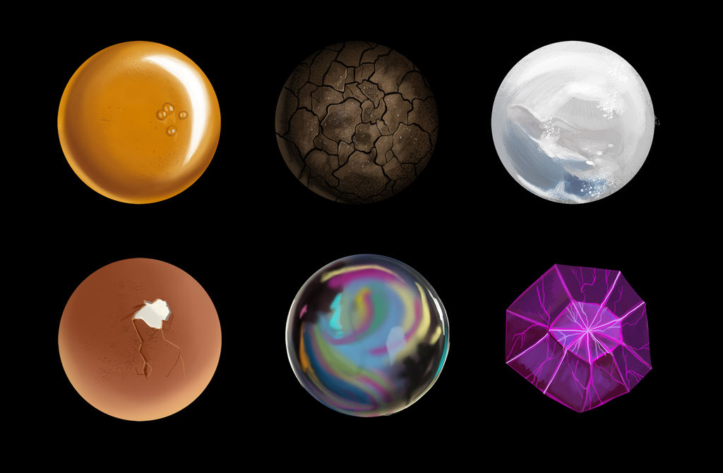 Material Studies by Galidor-Dragon on DeviantArt