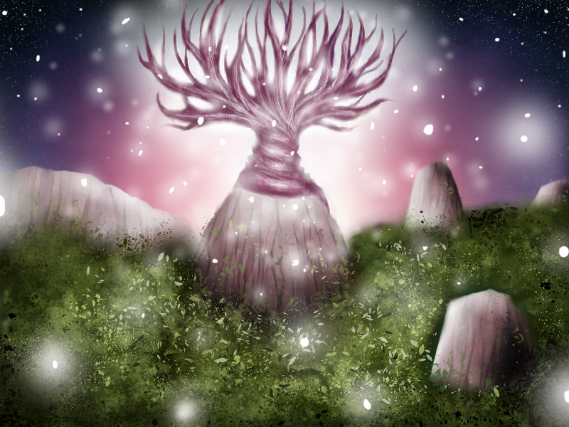 Fantasy Tree by Dhusky on DeviantArt