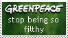 Greenpeace Journal Stamp by lonnietaylor