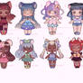 Ota - Chibi girlies [2/10 open] Ab included