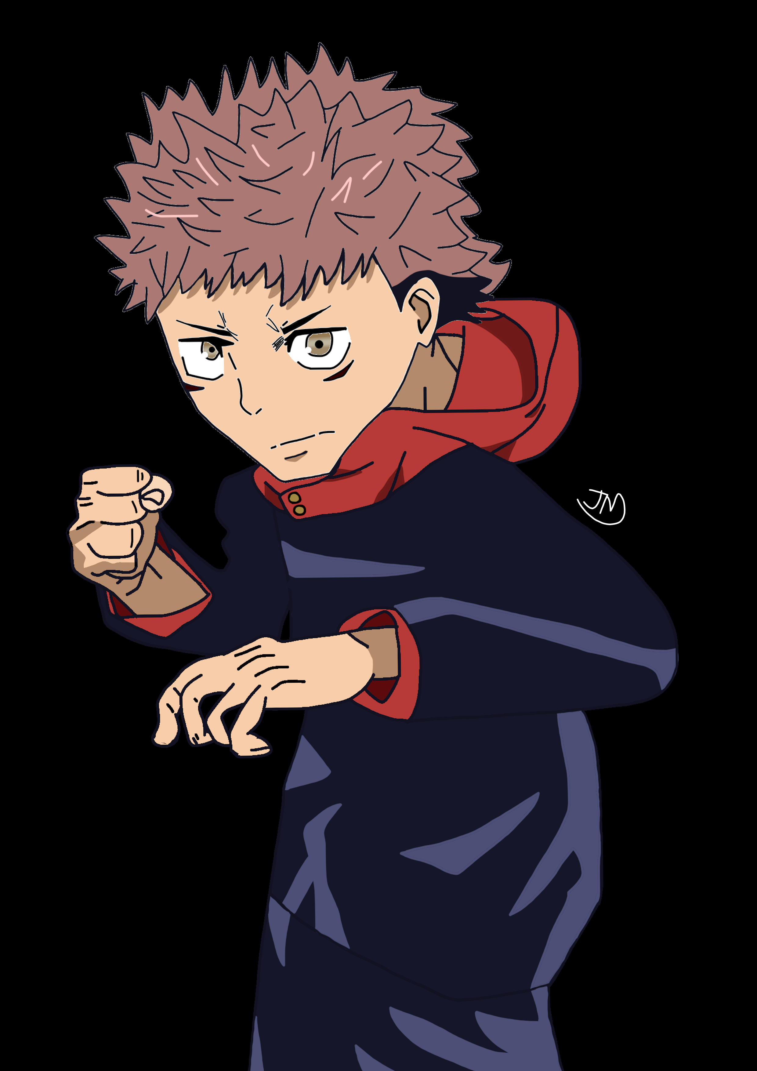 Yuji Itadori From Jujutsu No Kaisen By Asrielfan100 On Deviantart Yuji Itadori From Jujutsu No Kaisen By Asrielfan100 On Deviantart