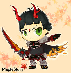 My Maplestory Main Character.