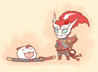 Blood Moon Yasuo Chibi