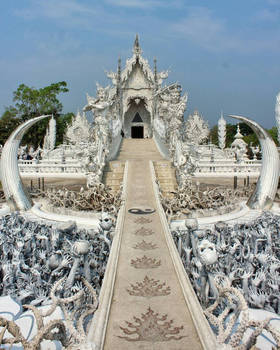 The White temple